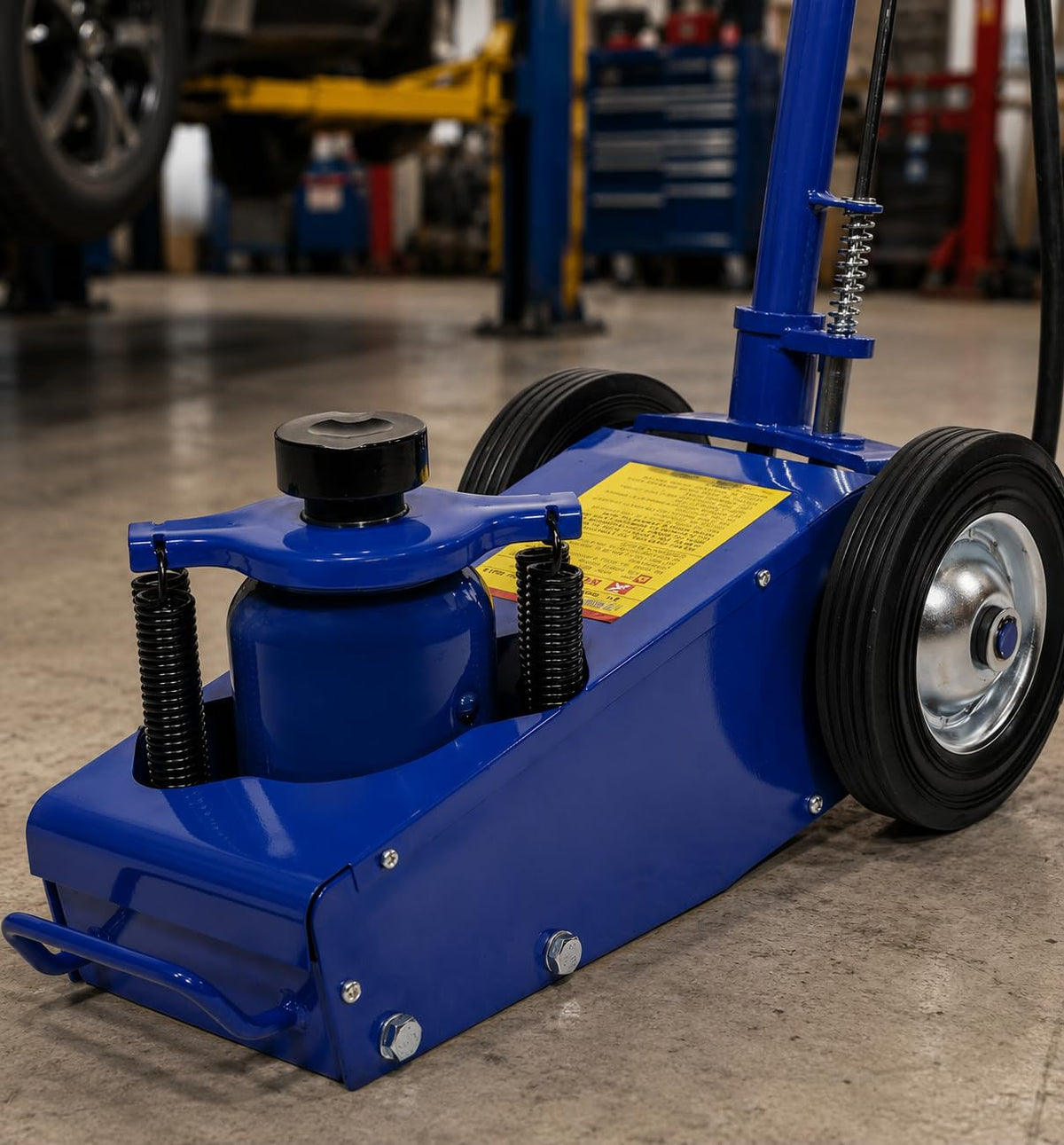 22 Ton Hydraulic Floor Jack with Extension Saddle Set D7787