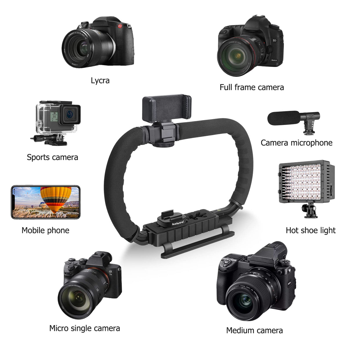 Camera Stabilizer Cage Mount C478