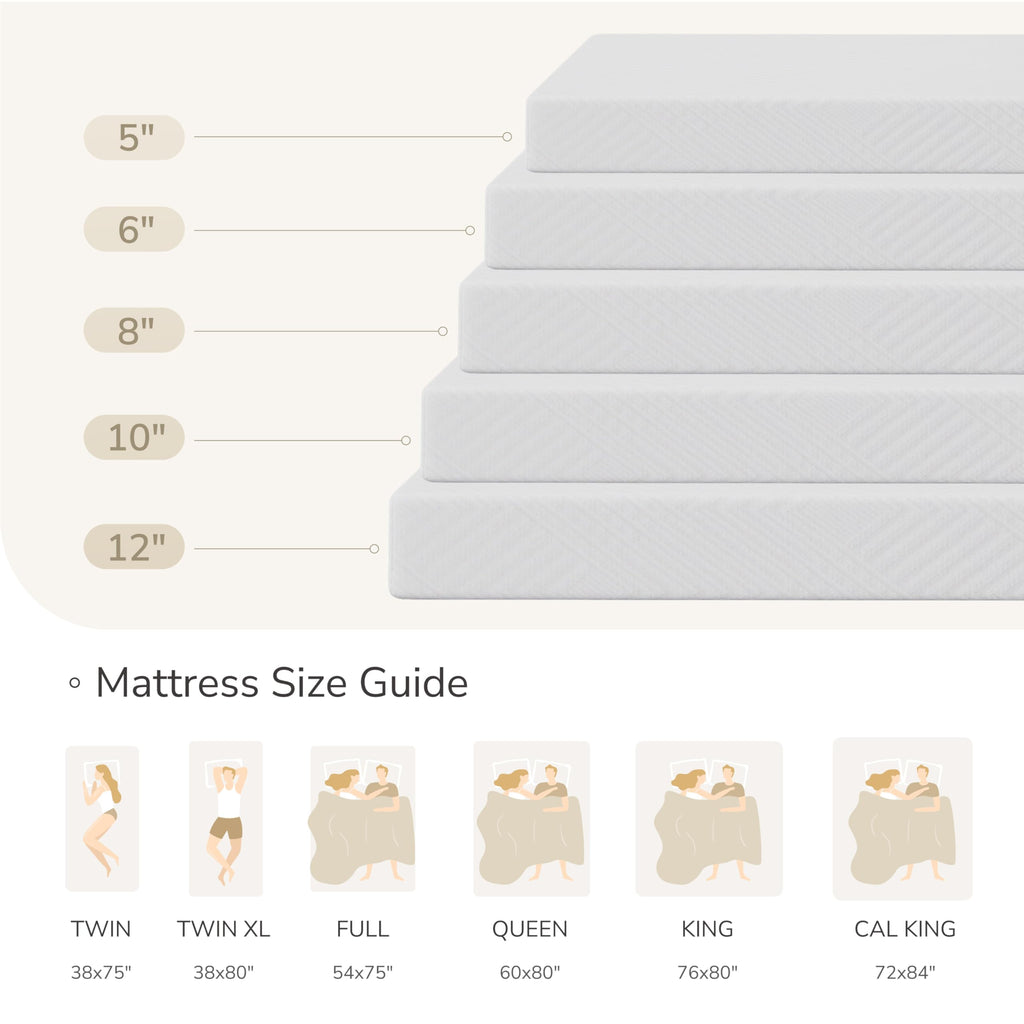 8 Inch Full Memory Foam Mattress K20574
