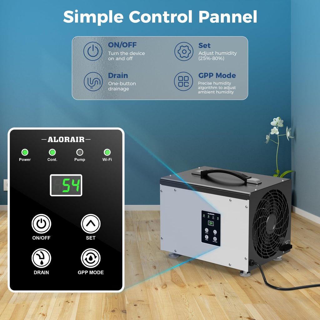 70 PPD Dehumidifier with Pump C1615