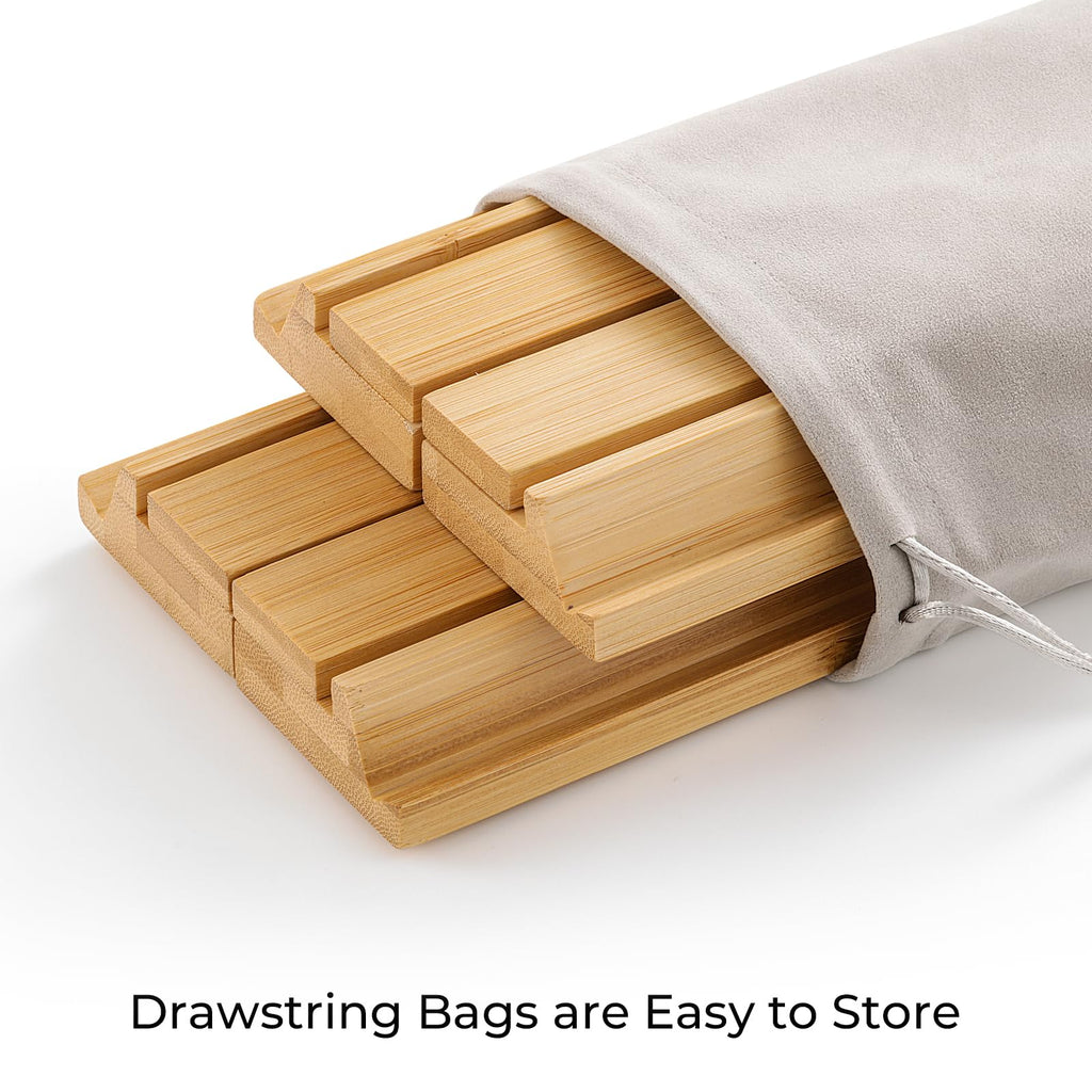 Bamboo Mahjong Racks with Magnetic Pushers U492832