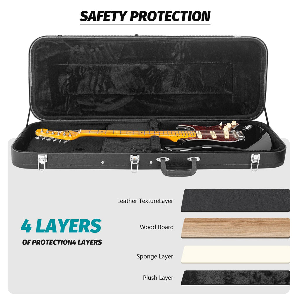 39-Inch Electric Guitar Hard Shell Case E547844