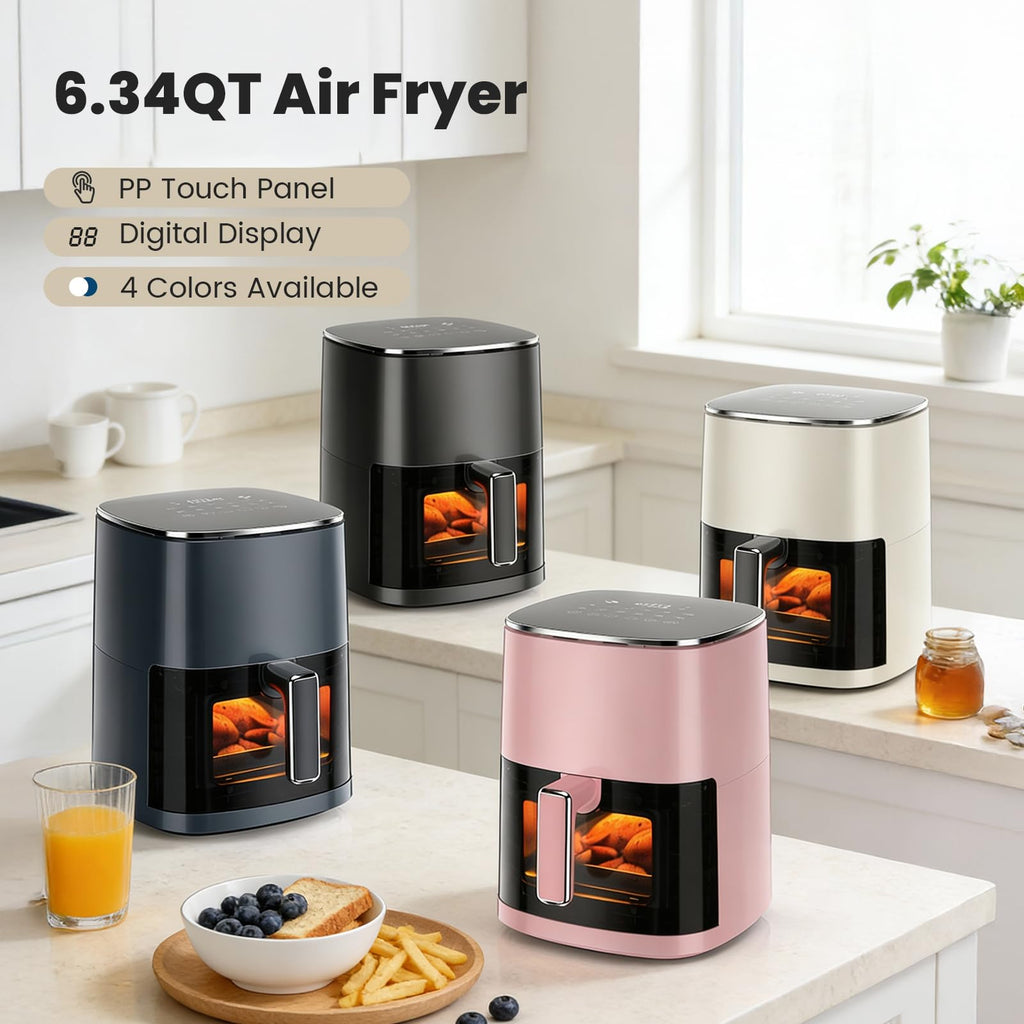 6 Quarts Air Fryer with Window R541770