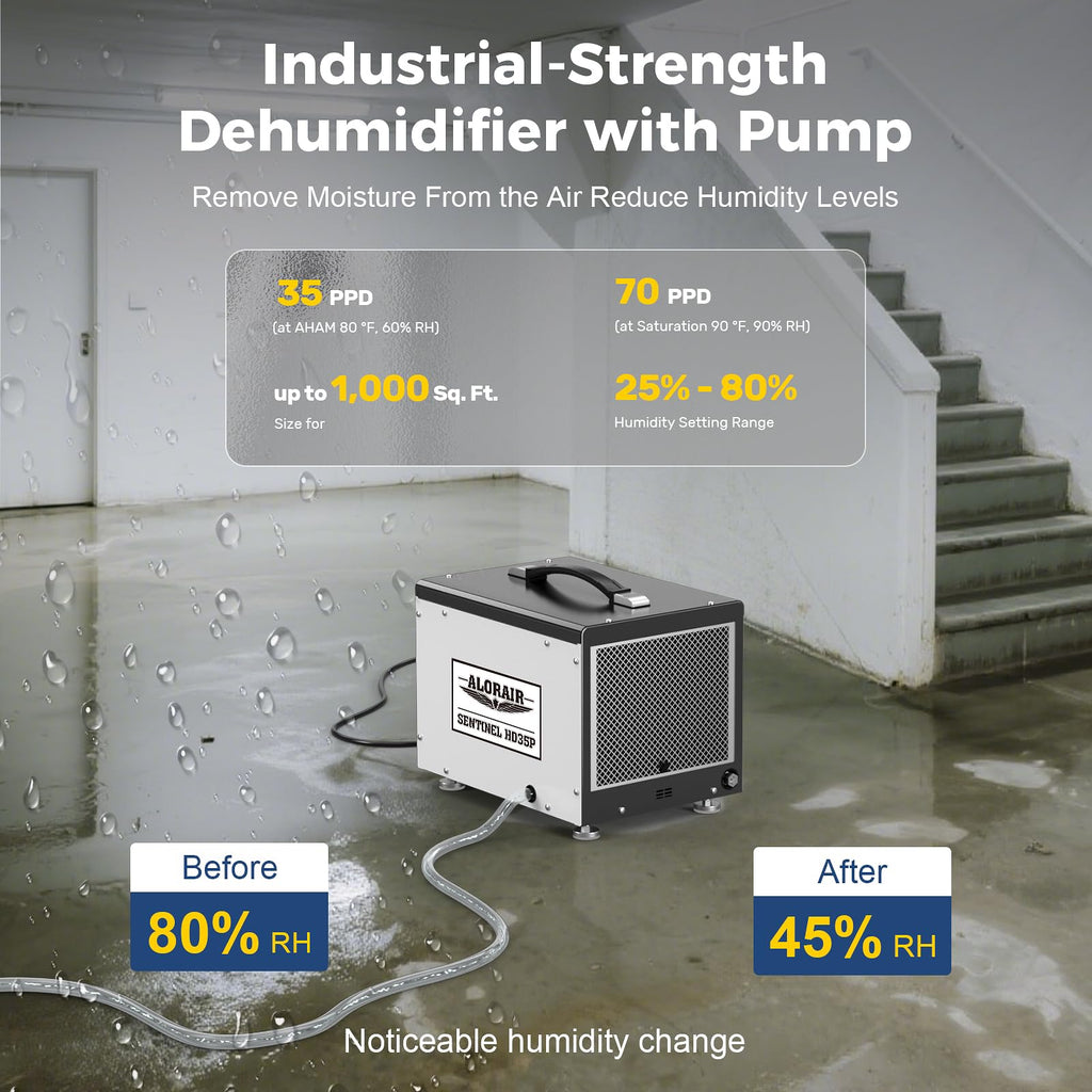 70 PPD Dehumidifier with Pump C1615