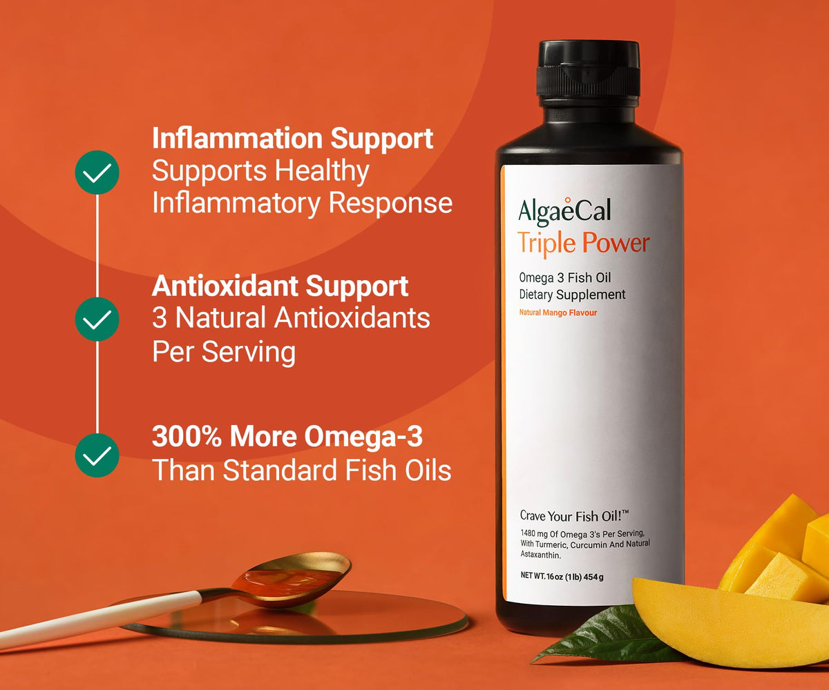 Omega 3 Fish Oil Liquid 1200mg 16 oz M90766