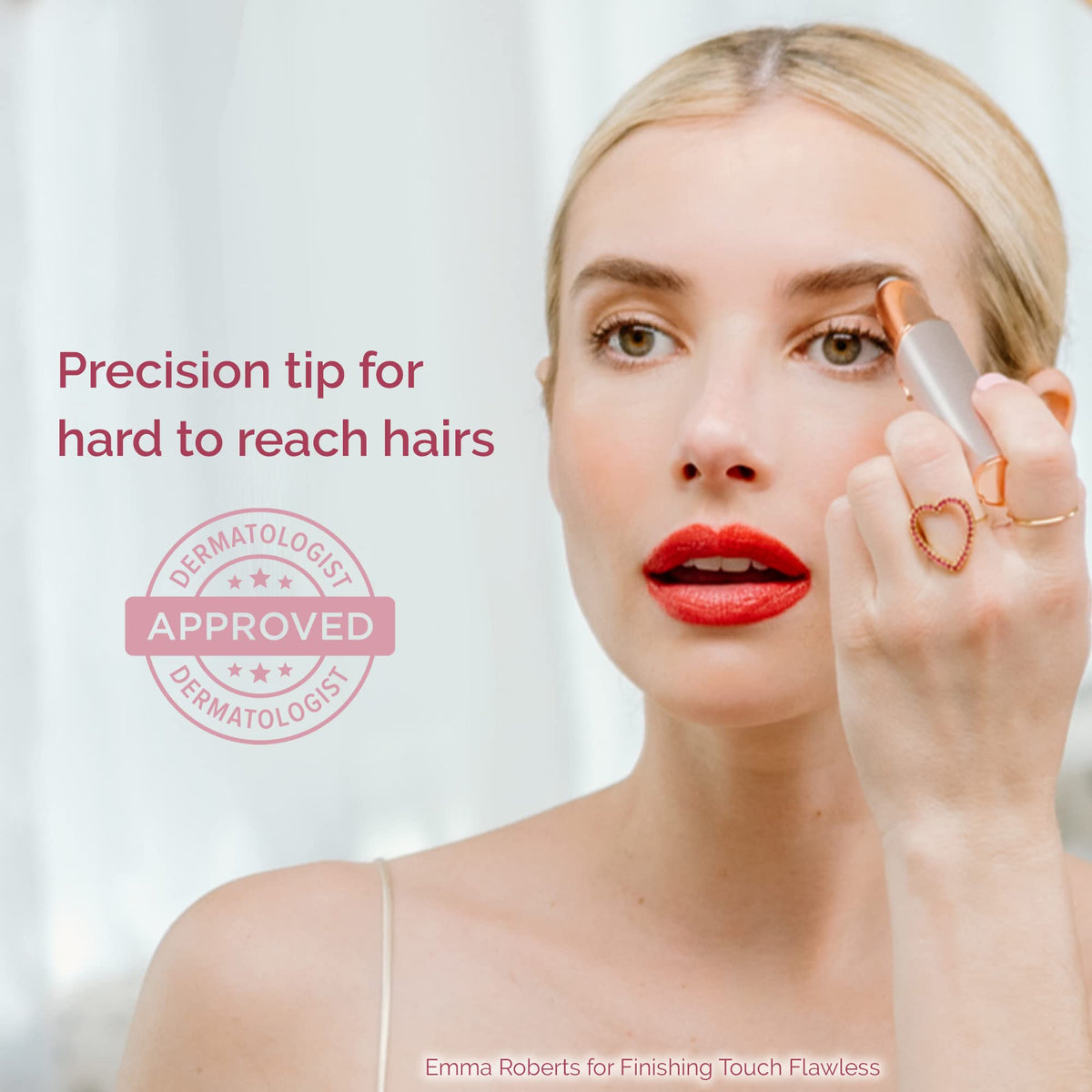 Electric Eyebrow Hair Remover Razor with LED Light X35446