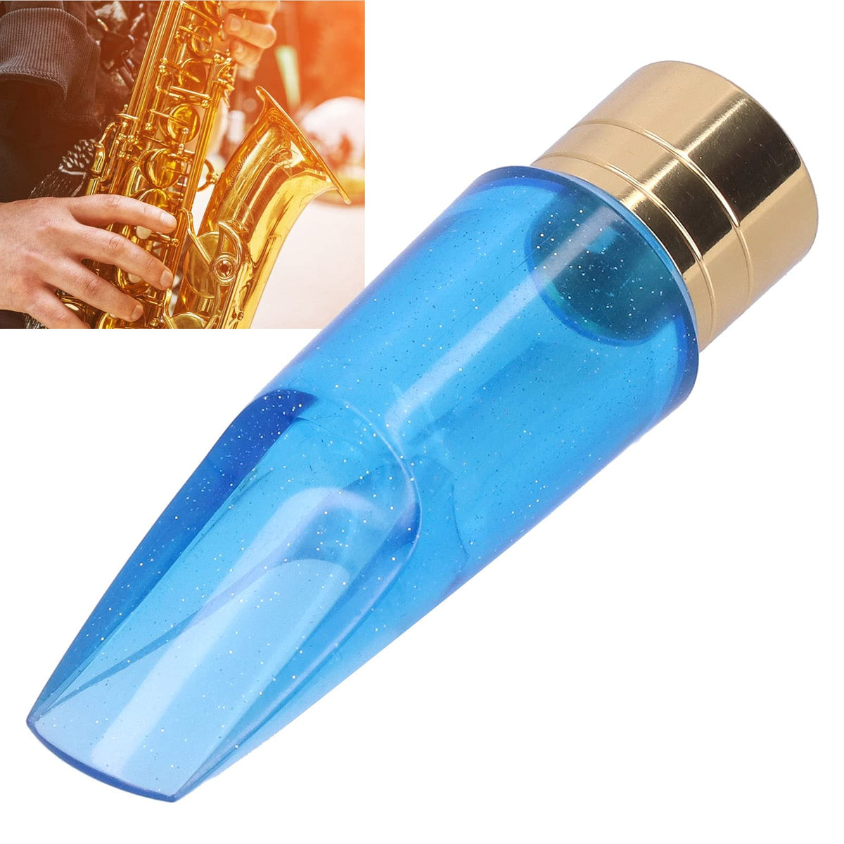 Transparent Bb Alto Saxophone Mouthpiece A8466