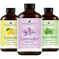 Lemon Peppermint Lavender Essential Oil Set 4 Fl. Oz F135638