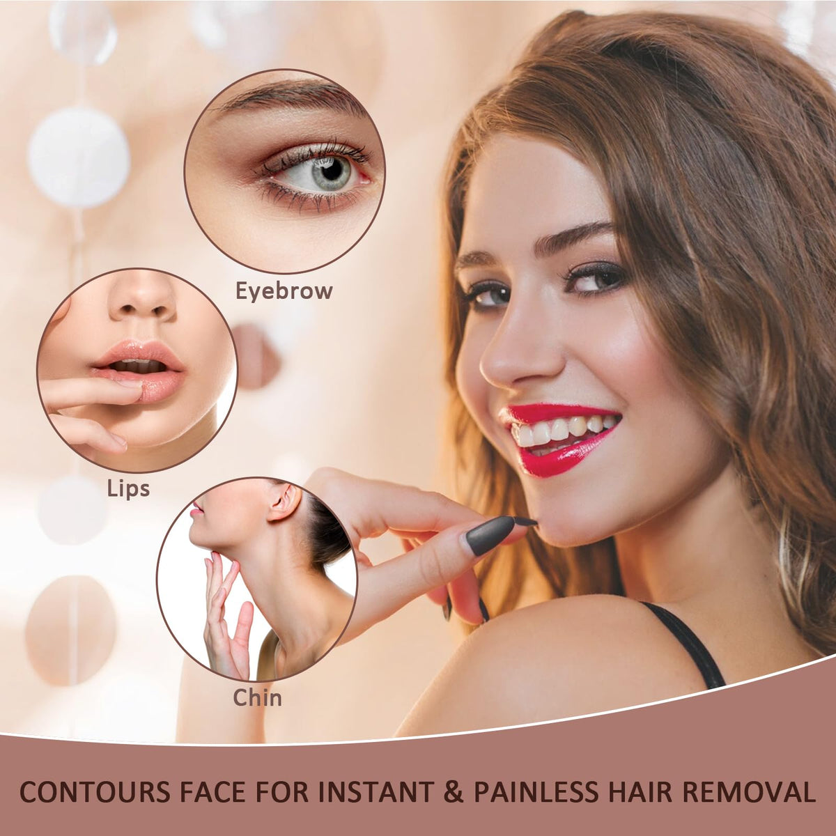 Electric Face Shaver for Women C4364