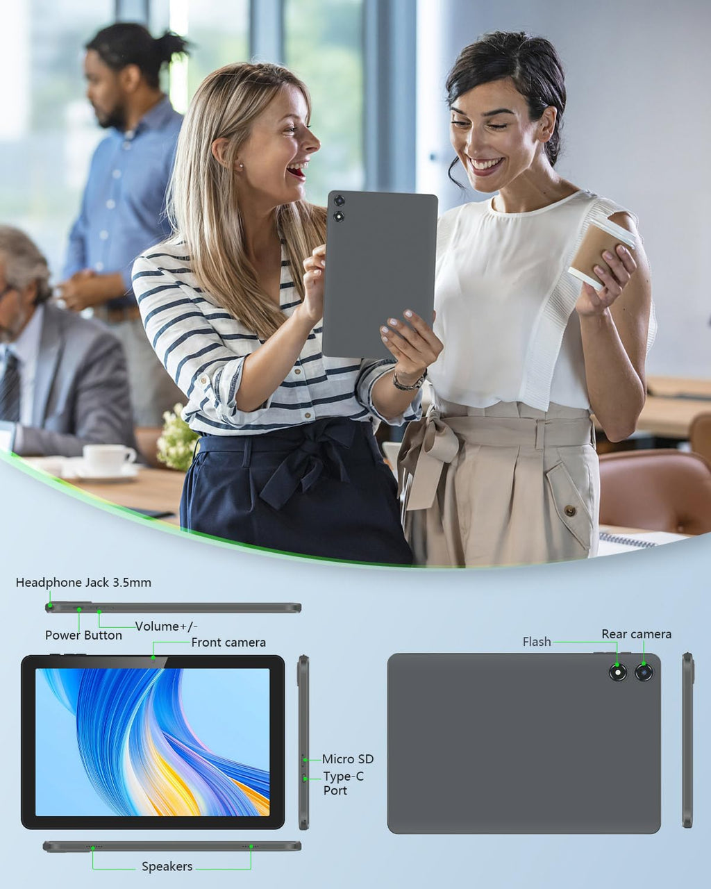 10 inch Tablet with 26GB RAM 128GB ROM 7000 mAh B49303