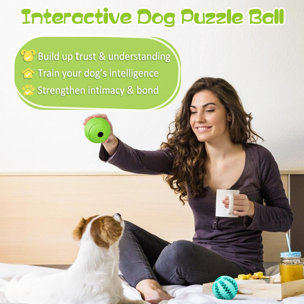 2 Pack Interactive Dog Puzzle Toys B893162