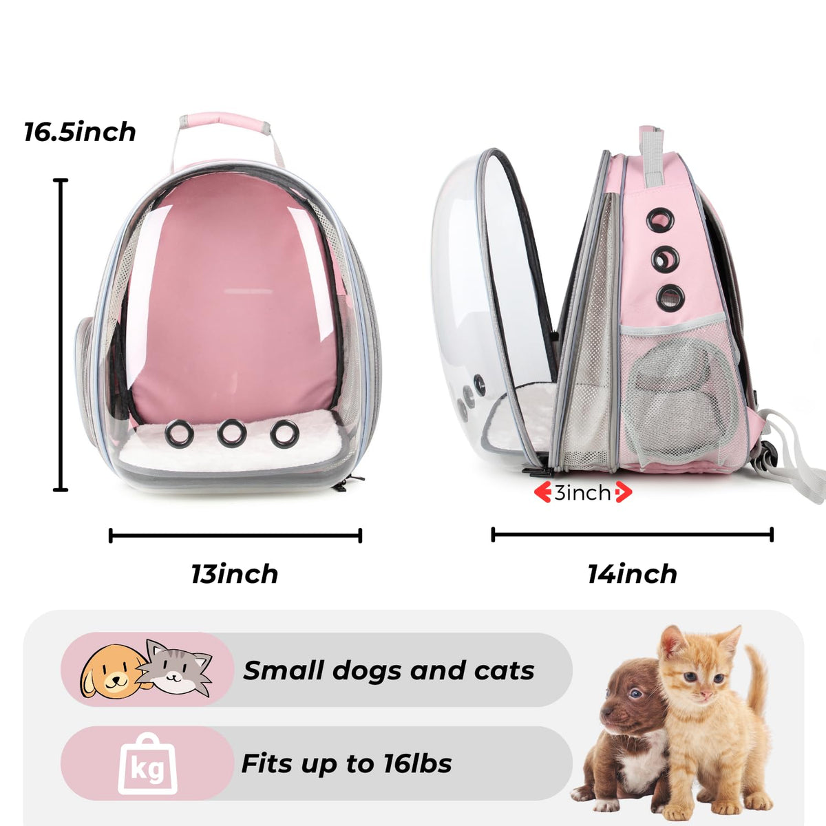 Expandable Cat Carrier Backpack I9898