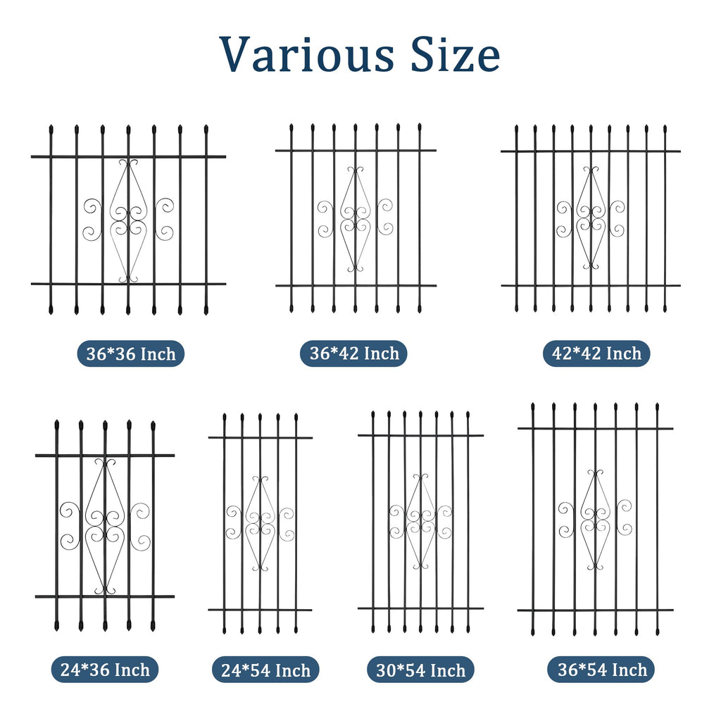 Black Window Bar Guard E451