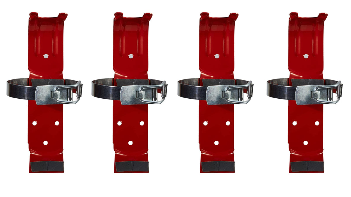 4 Pack 2.5 lb Fire Extinguisher Mount V39798