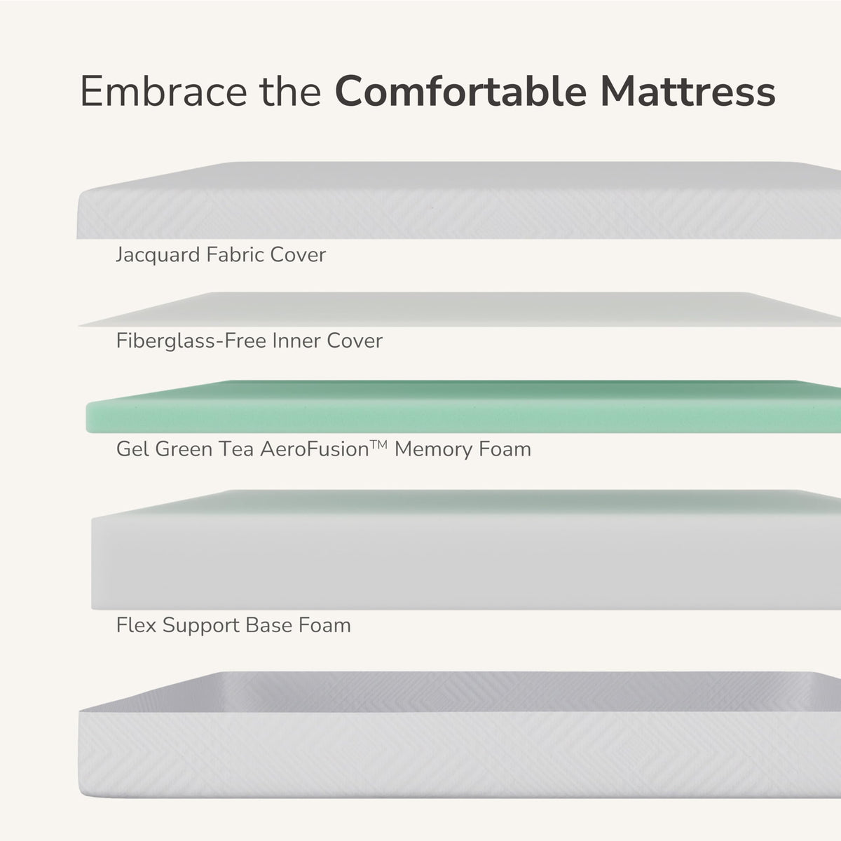 8 Inch Full Memory Foam Mattress K20574
