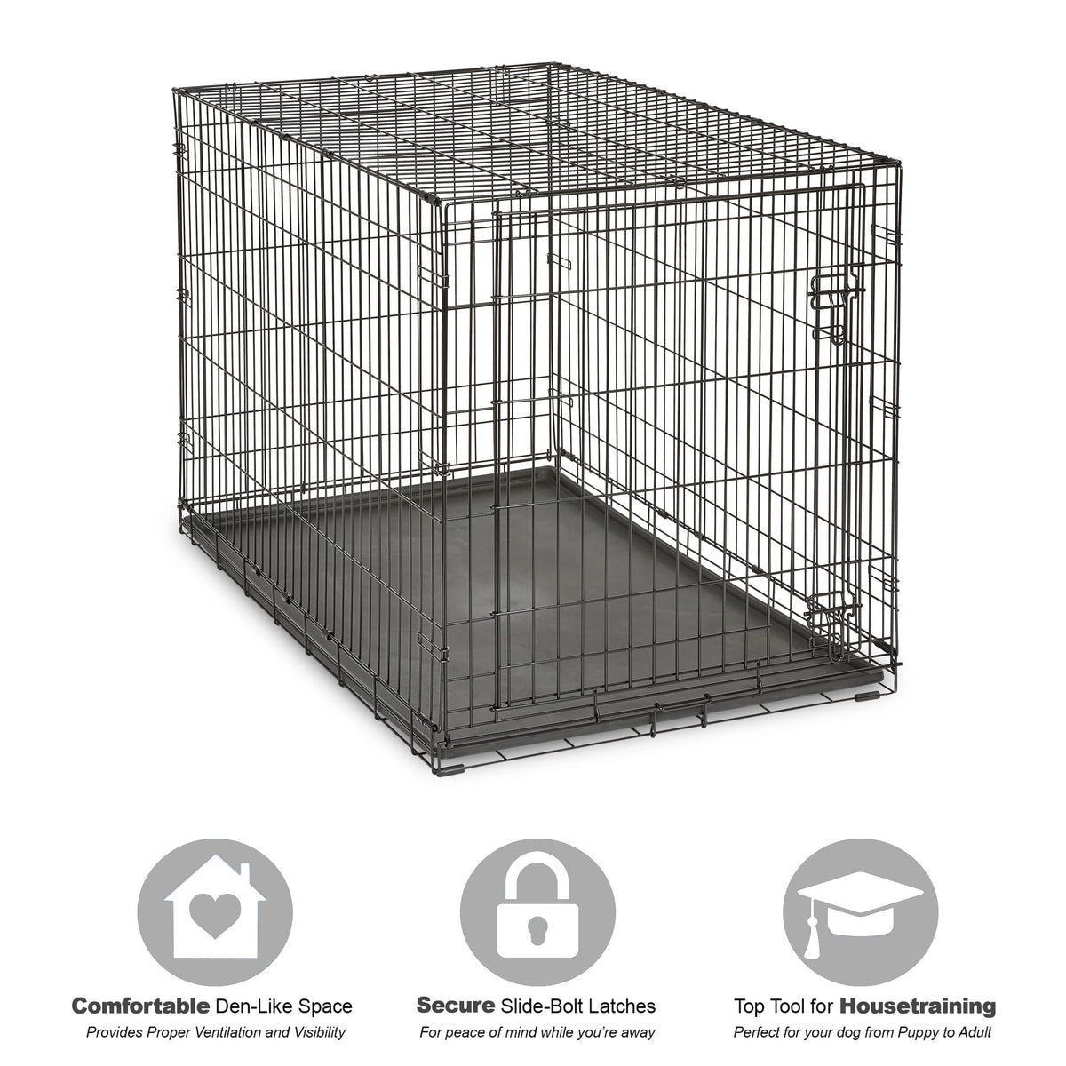 48-Inch Single Door Crate E288