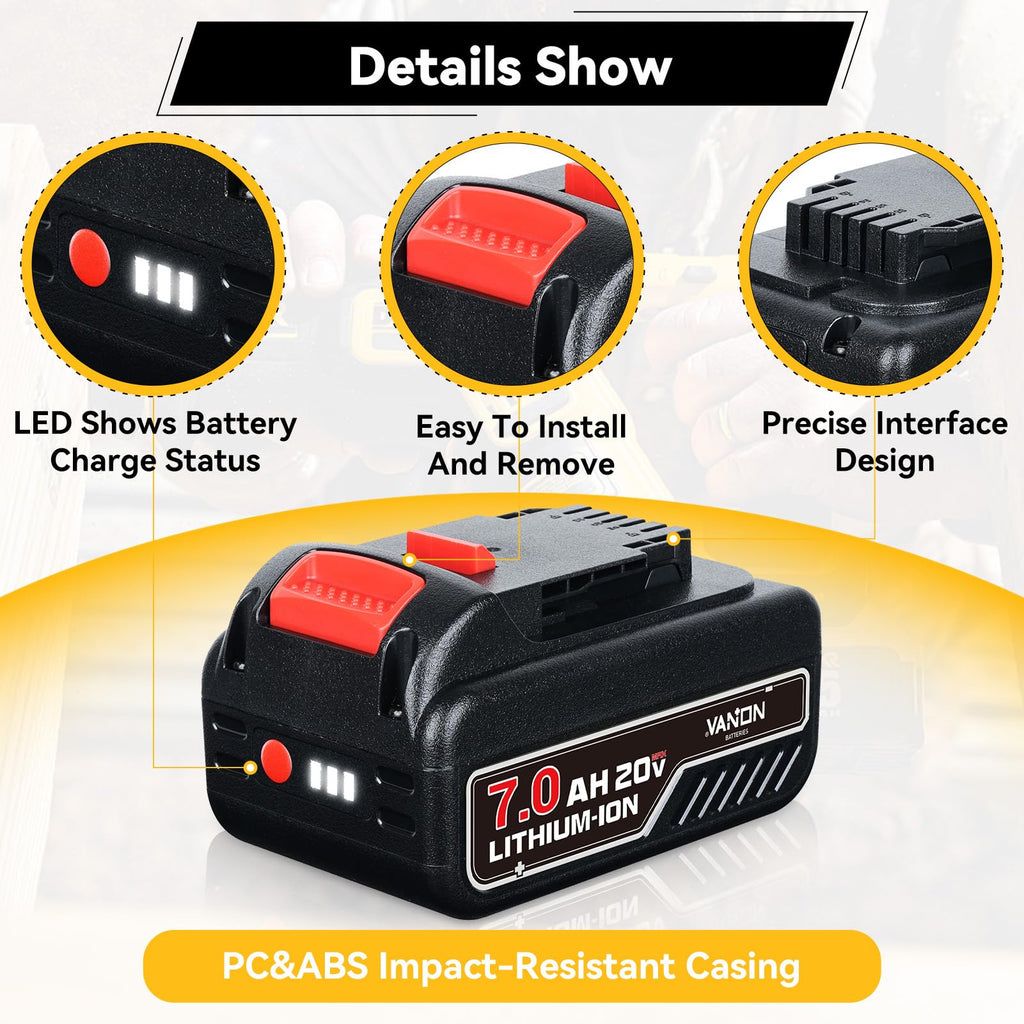20V 7.0Ah Battery K780854