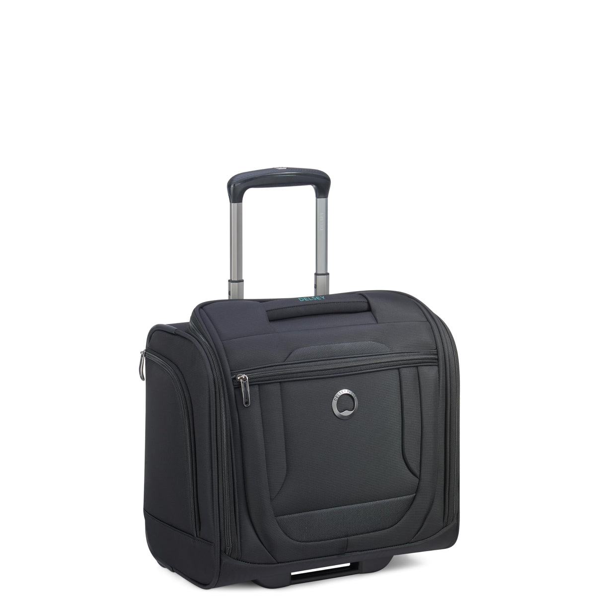 16 Inch Black Softside Carry-On Luggage E359