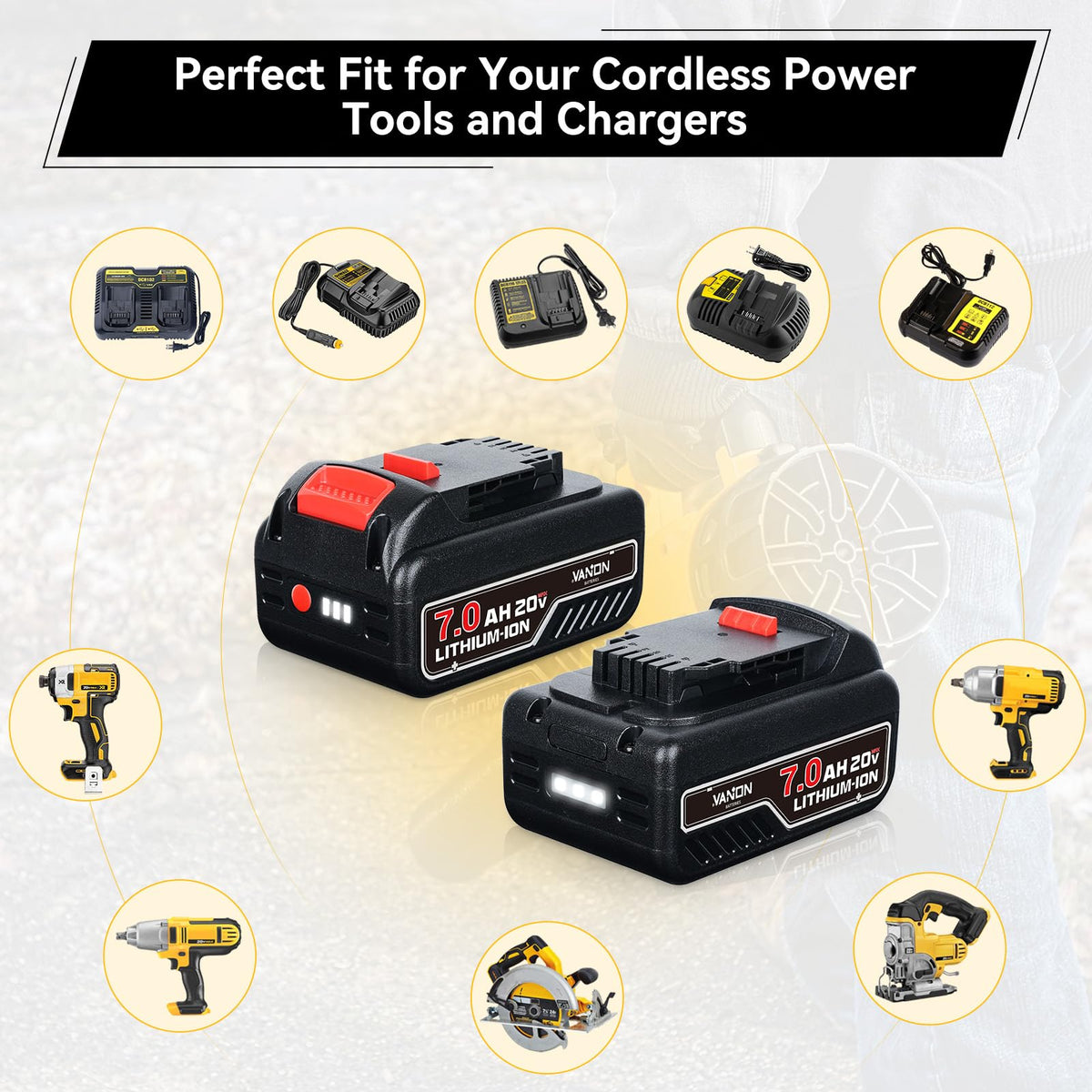 20V 7.0Ah Battery K780854