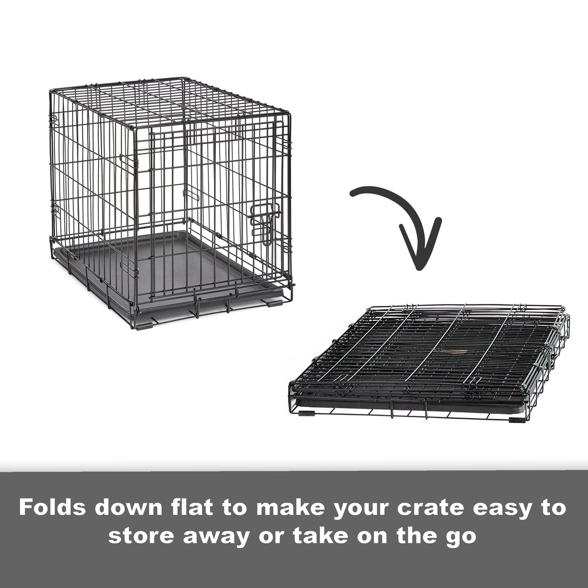 48-Inch Single Door Crate E288