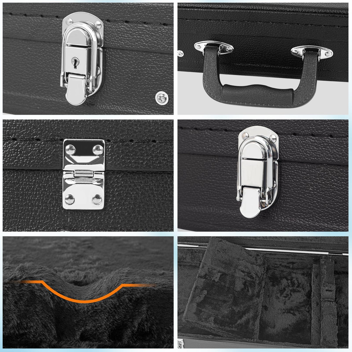 39-Inch Electric Guitar Hard Shell Case E547844