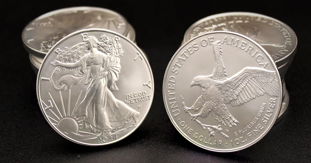 1 oz American Silver Eagle Coins B210