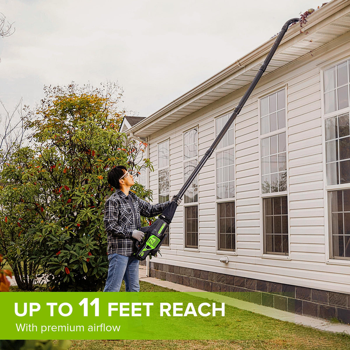 Gutter Cleaning Kit with 11 ft Reach Z2194