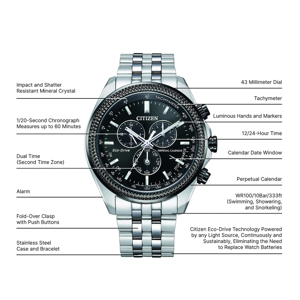 Men's Stainless Steel Chronograph Watch Z800231
