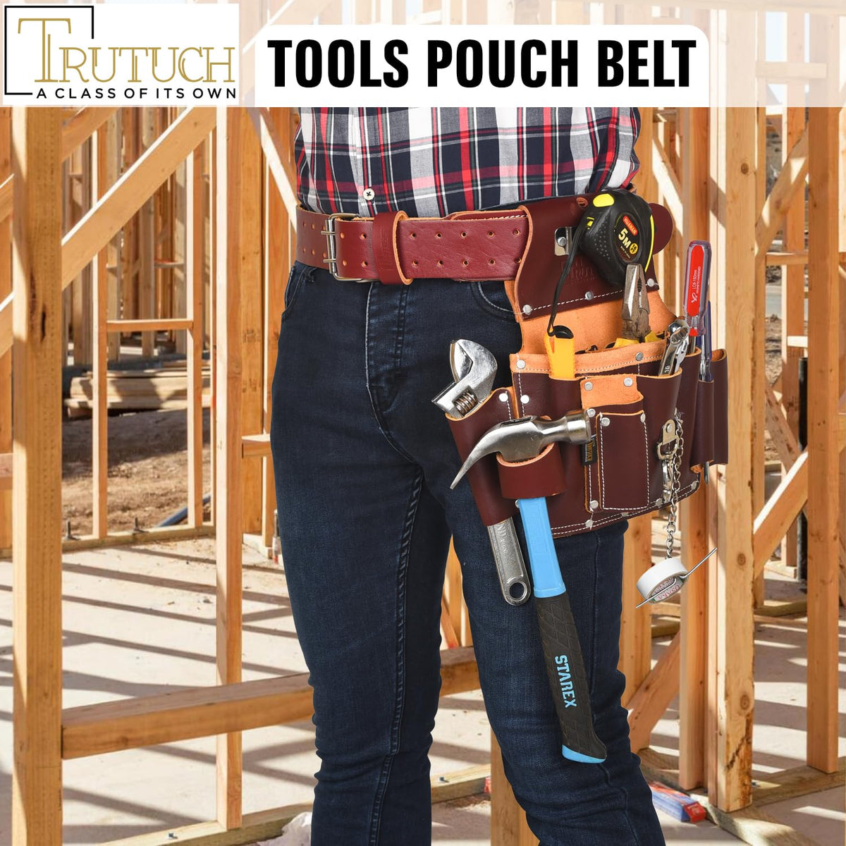 Leather Work Tool Belt I2438