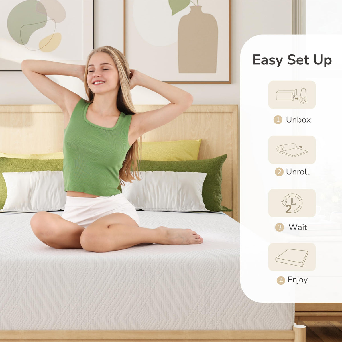 8 Inch Full Memory Foam Mattress K20574