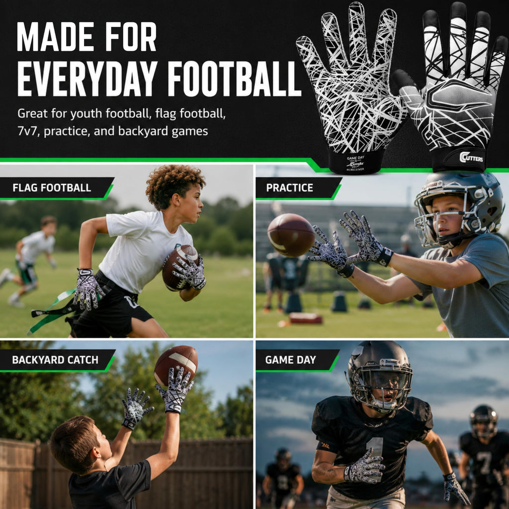Football Gloves with Silicone Grip R94523