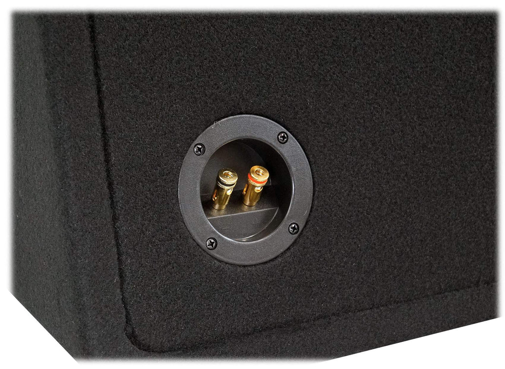 Dual 8" Loaded Car Subwoofer Enclosure with Amp J933