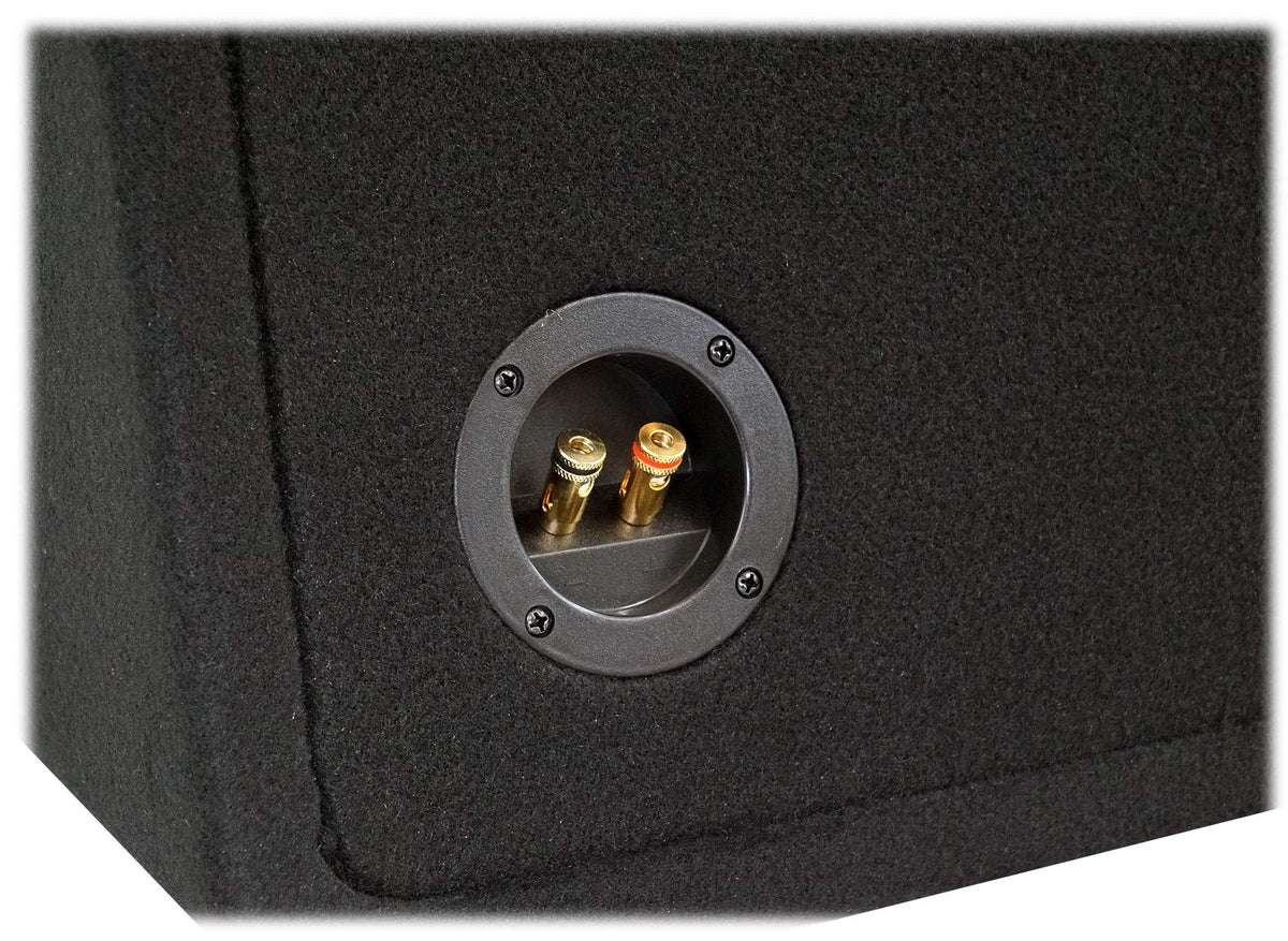 Dual 8" Loaded Car Subwoofer Enclosure with Amp J933
