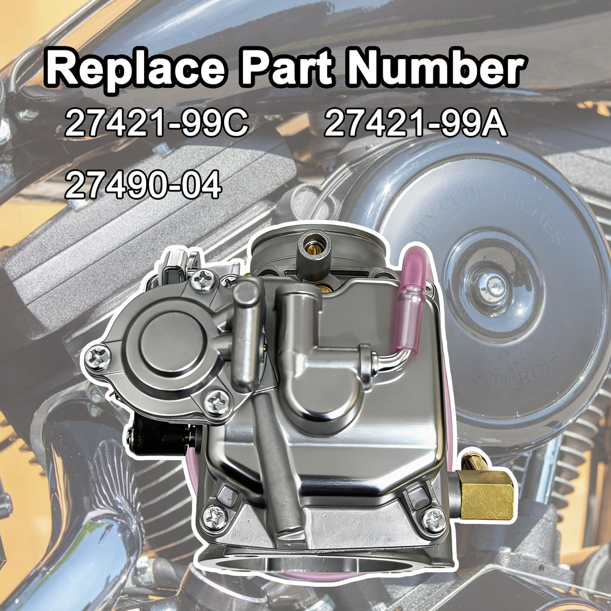 CV40 Carburetor with Choke Cable Replacement G98942