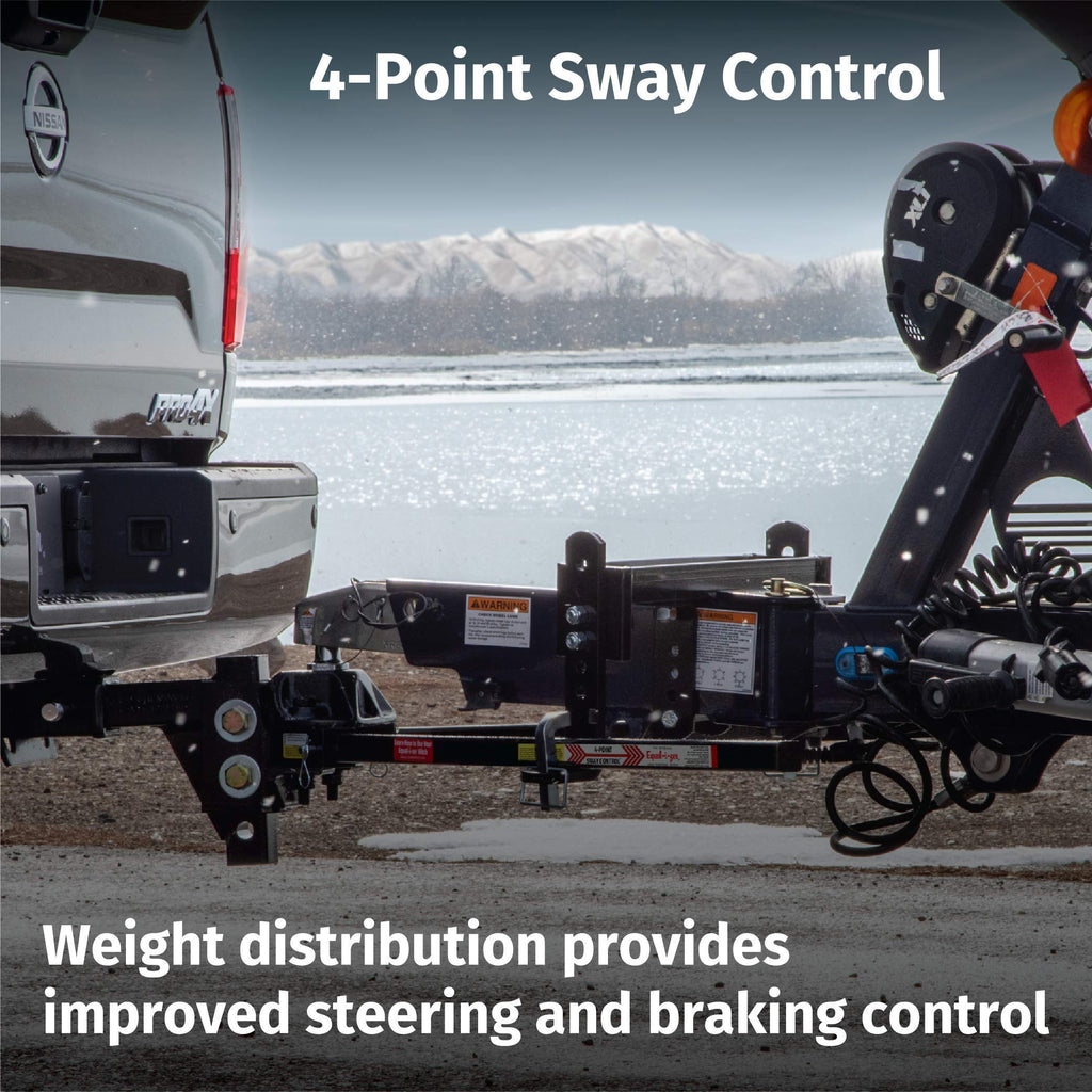 4-point Sway Control Hitch, 10,000 Lbs Trailer Weight Rating W874501