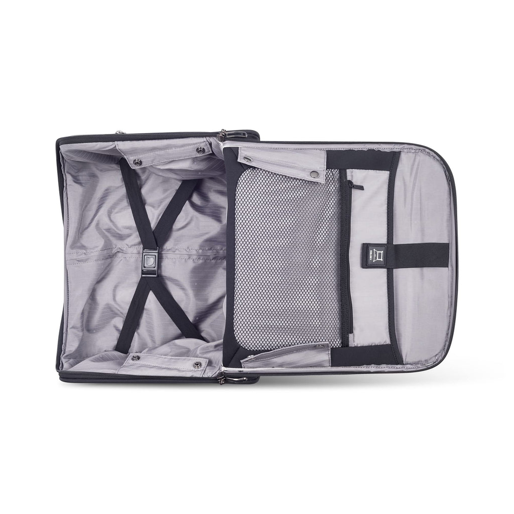16 Inch Black Softside Carry-On Luggage E359