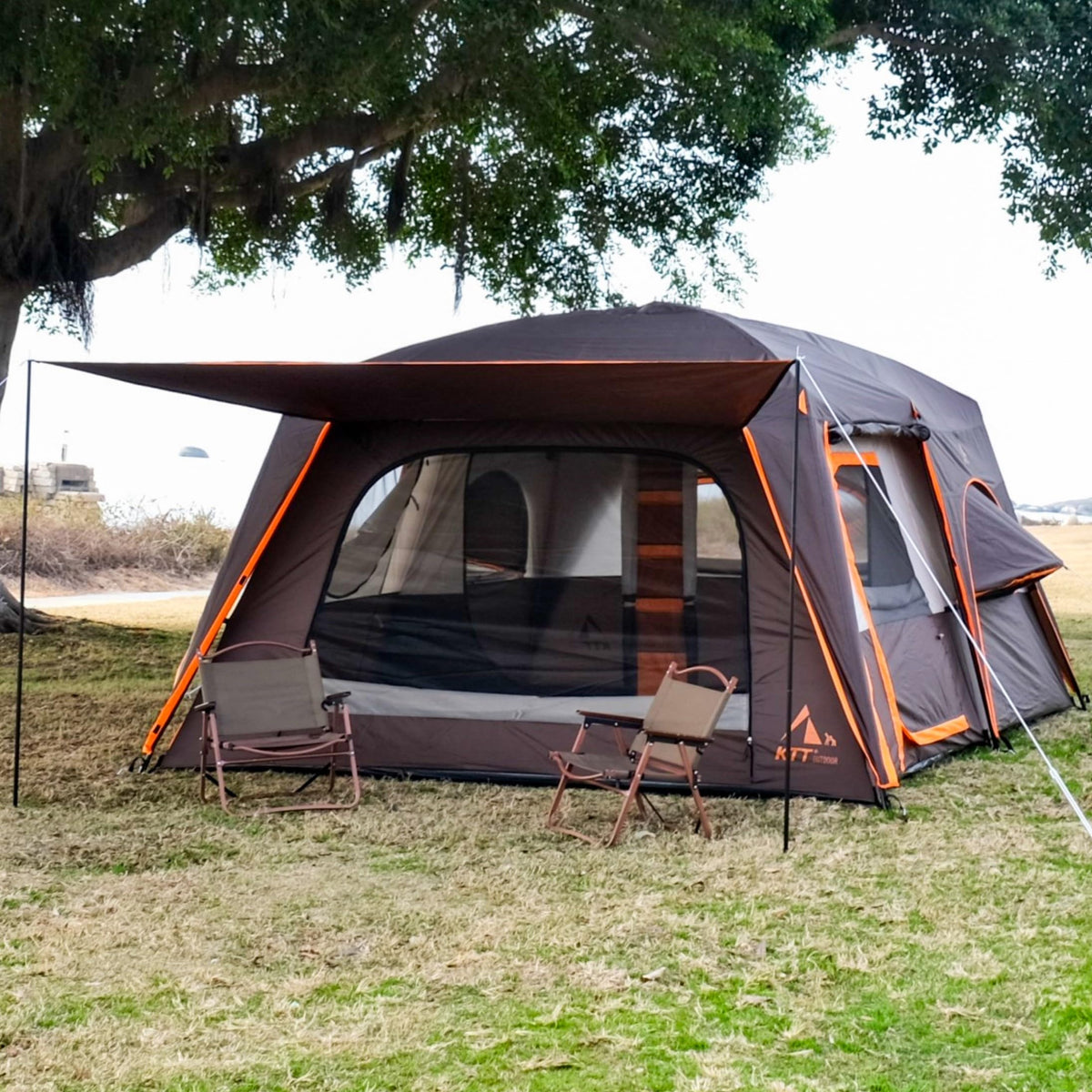 Extra Large 12-14 Person Family Cabin Tent D73815