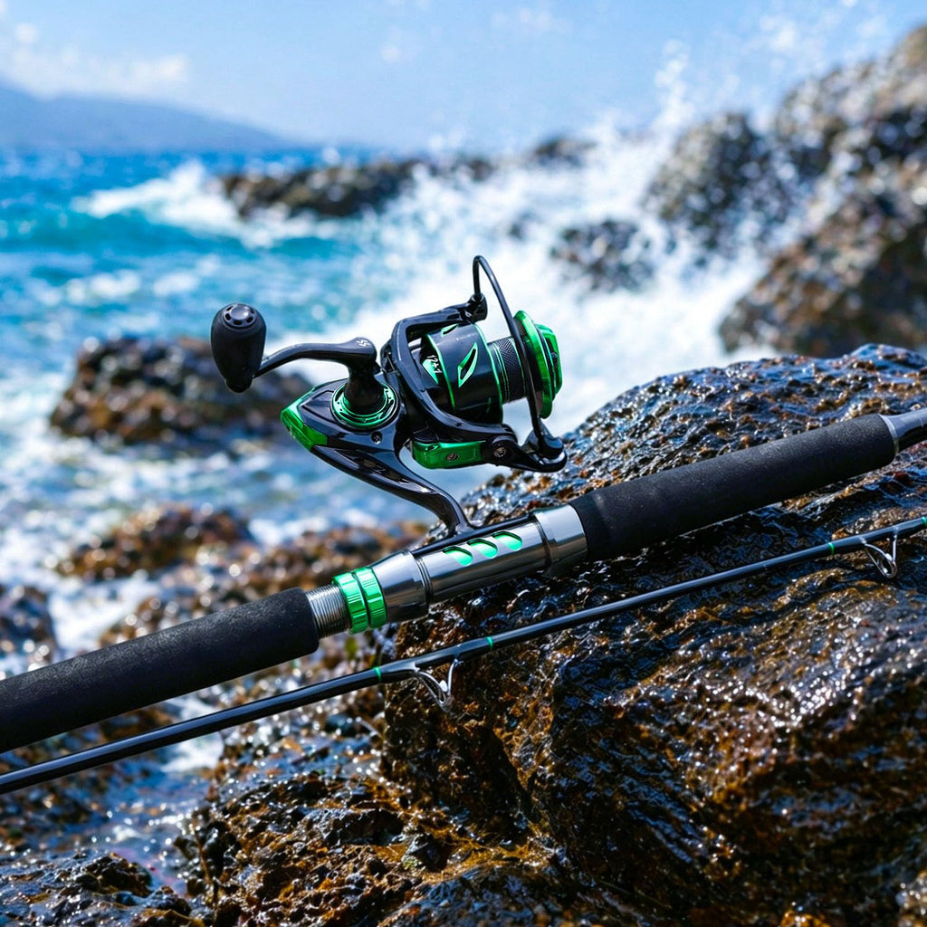 7ft MH 2-Piece Spinning Rod and 4000 Reel E303