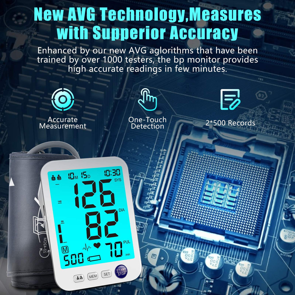 Blood Pressure Monitor 2 Cuff Sizes P919