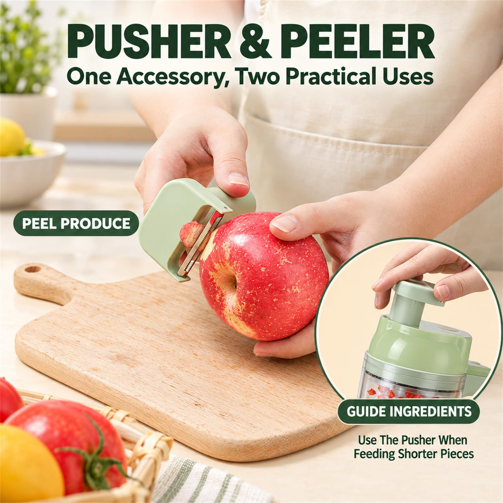 5-in-1 Handheld Electric Vegetable Cutter T582