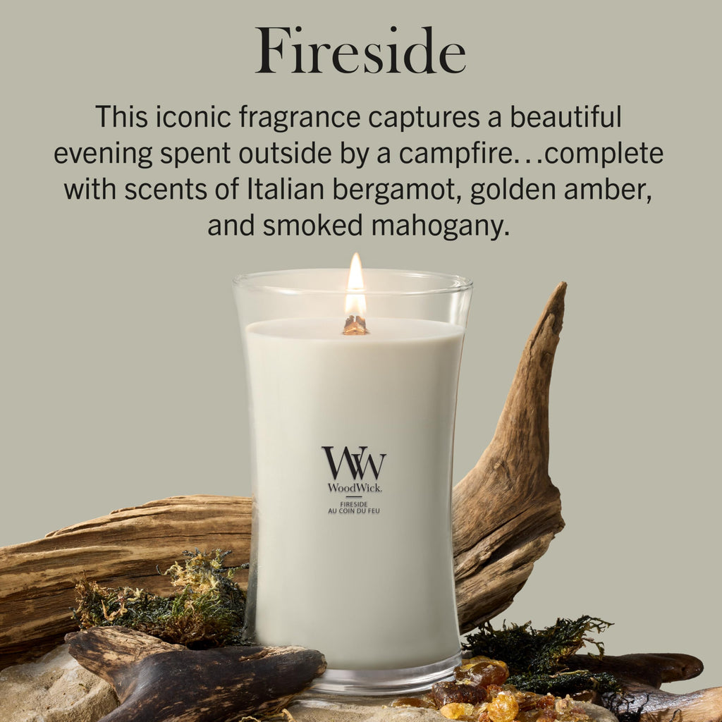Large Scented Candle with Crackling Wick I149