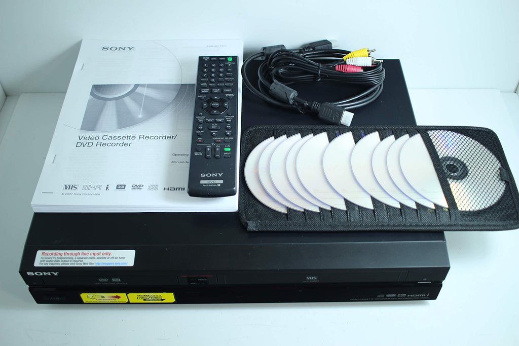 VHS to DVD Recorder VCR Combo with Remote T57968