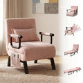 Pink Folding Sleeper Chair Bed H534599