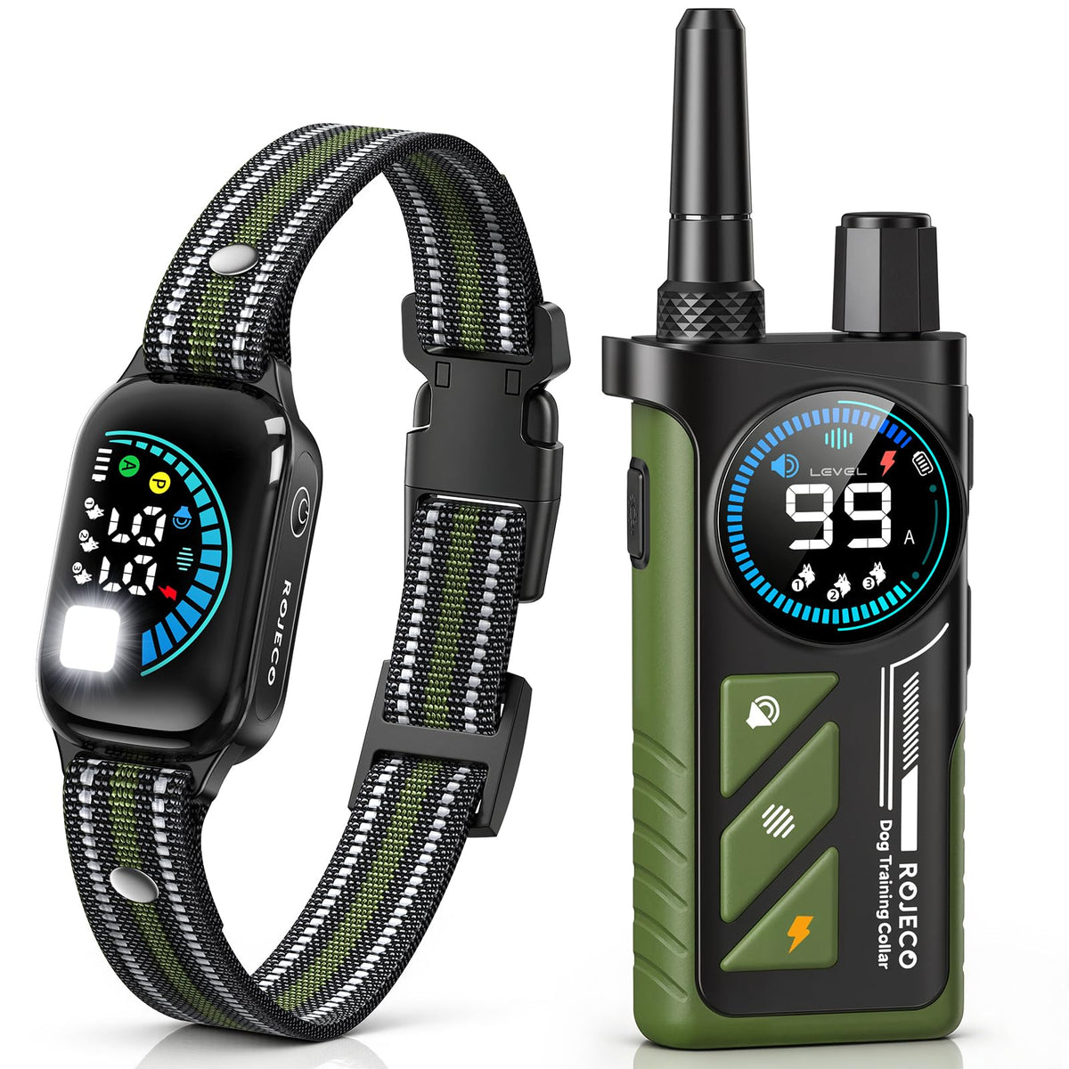 2-in-1 Dog Shock Collar & Dog Bark Collar K593