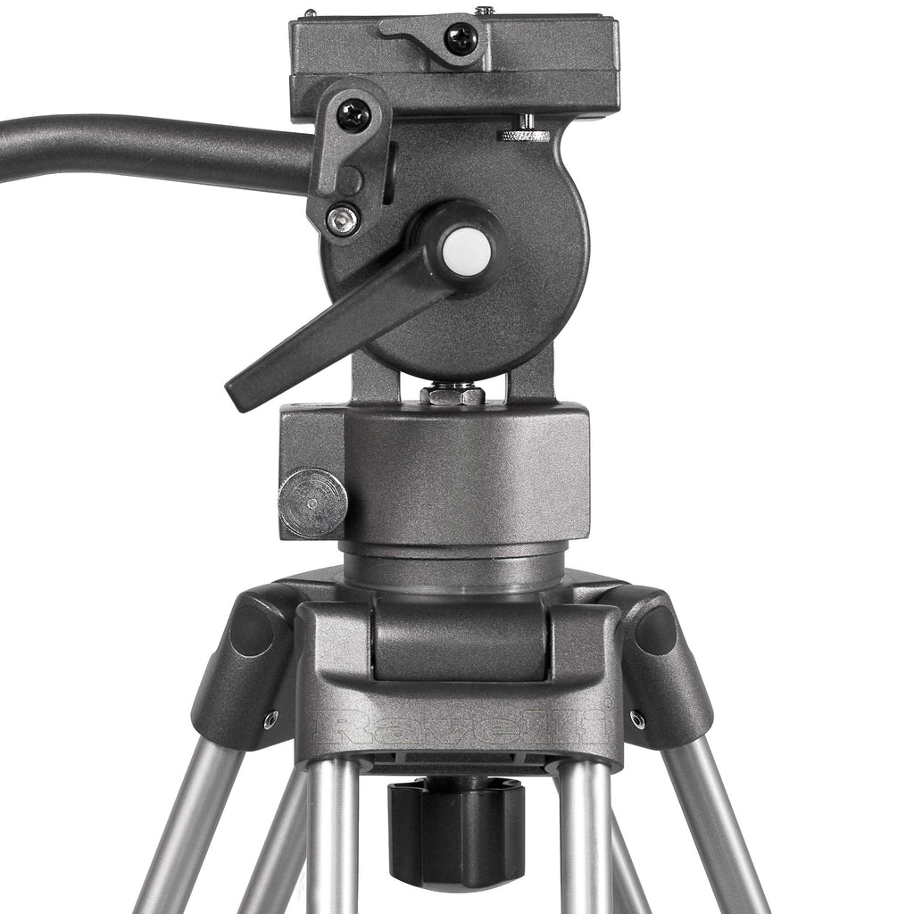 55" 65mm Video Camera Tripod with Fluid Drag Head and Carry Bag N5782