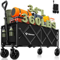 34'' Extra Long Folding Portable Wagon Cart A9900
