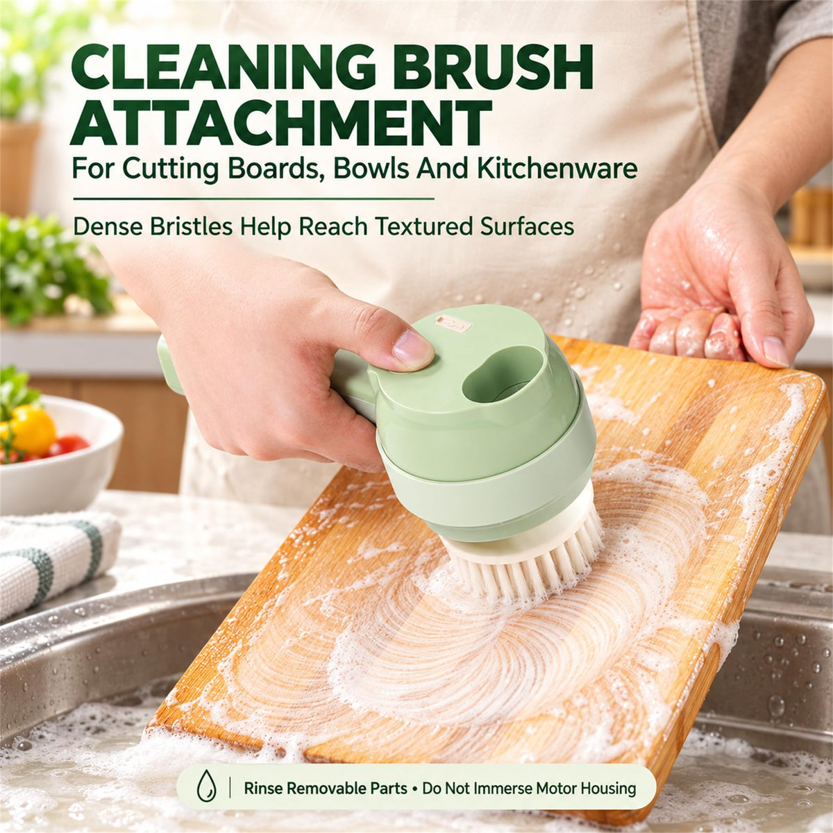 5-in-1 Handheld Electric Vegetable Cutter T582