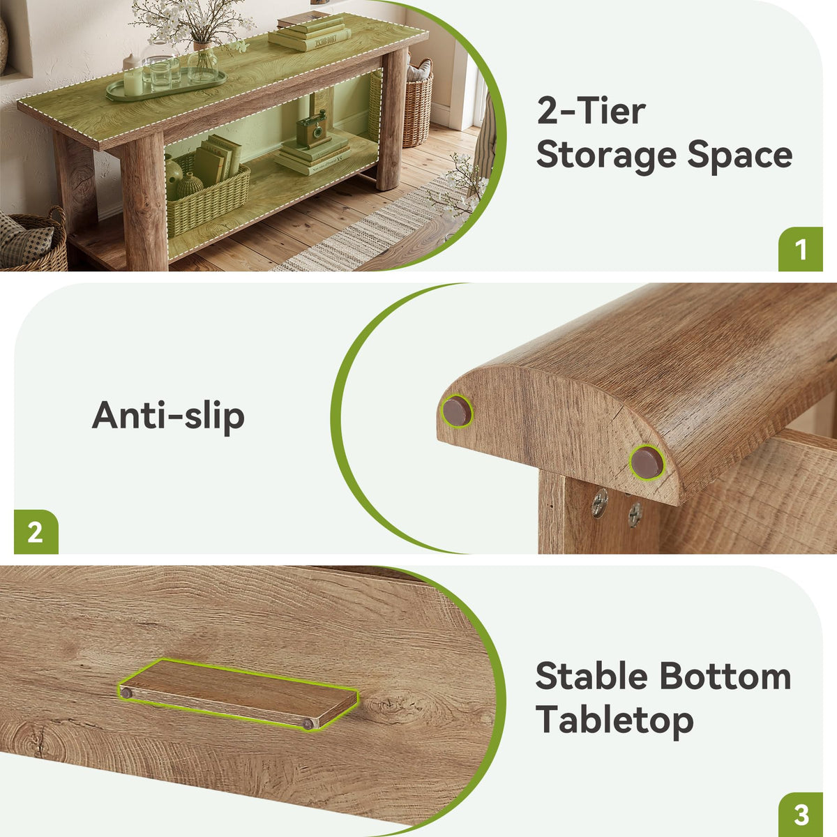 65 Inch Rustic Brown TV Stand Y5338