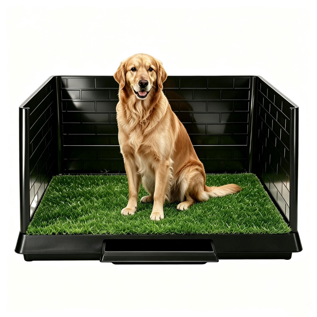 30"×20" Artificial Grass Dog Potty Tray C399779