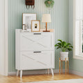 Farmhouse Shoe Storage Cabinet with Flip Drawers R58141